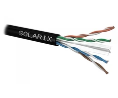 „Solarix CAT6 UTP PE Fca“ lauko instaliacijos kabelis, 500 m/ritė, SXKD-6-UTP-PE