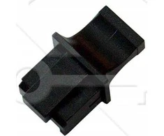 Solarix RJ45 jungties dangtelis, juodas