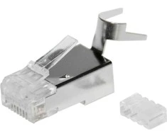 TINKLO KIŠTUKO JUNGTIS SOLARIX RJ45 CAT.6A STP EKRANUOTAS KRJS45/6ASLD 1 vnt.