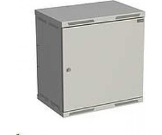 Solarix sieninė spinta SENSA 12U 400mm, metalinės durys, RAL 7035 SENSA-12U-64-21-G