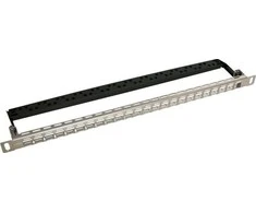 Solarix Patch panel 19 "0,5U 24x RJ-45 Cat.6 UTP su laikikliu (SX24HDM-0-STP-SL-UNI)