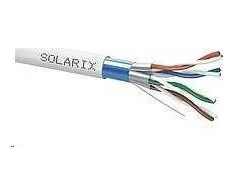 Montavimo kabelis Solarix CAT6A FFTP pilkas Dca s2 d2 a1 500m SXKD-6A-FFTP-LSOH
