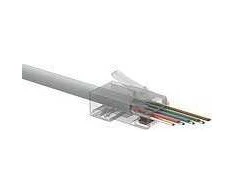 Solarix Universal EASY jungtis RJ45 CAT6 UTP 8p8c laidui ir veidui / 100 vnt SXRJ45-6-UTP-EASY