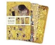 Solis 3 Gustavo Klimto personažų užrašų knygelių rinkinys
