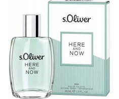 s.Oliver Here and Now Man EDT tualetinis vanduo vyrams, 30 ml