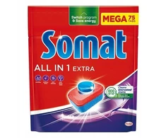 Somat Somat All in 1 Extra – indaplovės tabletes 75 vnt.