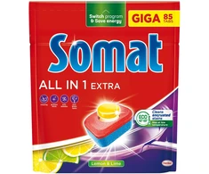 Tabletės indaplovėms Extra Somat 85 vnt. All in 1