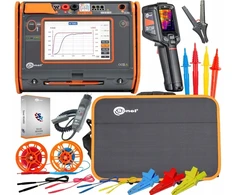 Sonel įrankių rinkinys MPI-536 WMPLMPI536 elektros instaliacijos parametrų matuoklis su KT-256F WMGBKT256F terminio vaizdo kamera
