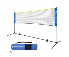 Songmics 5 m badmintono tinklas mėlynai geltonos spalvos