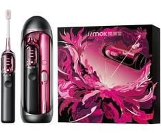 Dantų šepetėlis Šepetėlis Jimok Soniczna do zębów Jimok J7 Pro Dream Blackbery IPX7 4 antgaliai