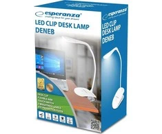 Stalinis šviestuvas Esperanza Deneb ELD104W, baltas