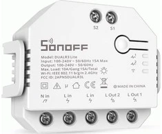 SONOFF DUALR3 Lite 2 kanalų Wifi relė su variklio valdymu
