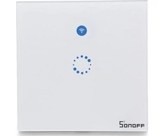 Sonoff T1 1-kanalo sieninis jungiklis su WiFi + RF - 230VAC 600W