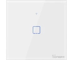 Sonoff T1 1-kanalo sieninis jungiklis su WiFi+RF-240VAC 480W