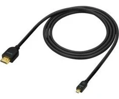 Kabelis Sony HDMI Micro - HDMI 1.5m juoda (DLCHEU15.AE)