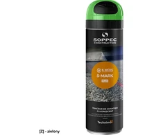 Soppec FASMARK - Fluorescenciniai dažai horizontaliam žymėjimui - žalia