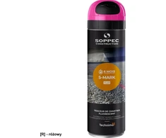 Soppec FASMARK – fluorescenciniai purškiami dažai horizontaliam žymėjimui – raudoni
