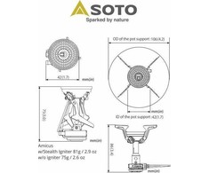 SOTO SOTO Amicus viryklė be uždegiklio OD-1NV