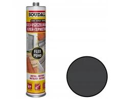 Soudal Klijai HERMETIKAS POLIURETANINIS FLEX PU 40 Juodas 300ML
