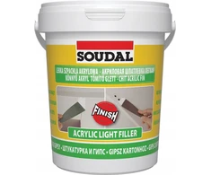 Soudal LENGVAS AKRILINIS GLAISTAS Baltas 0.9L