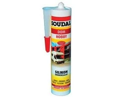 Soudal Universalus silikonas 310 ml juodas
