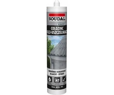 Soudal COLOZINC SKAIDRUS LAKŠTINIO METALO HERMETIKAS 290 ML