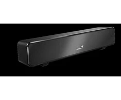 Namų kino sistema KYE 31730024400 Genius garsiakalbis Mini USB SoundBar 100, Immersive Cinema-Style Sound Effect, juodas