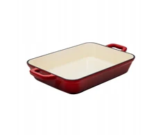 Sourcing Emaliuotas ketaus kepimo indas, 2 l, raudonas