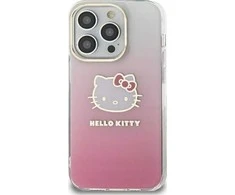 Hello Kitty HKHCN61HDGKEP Apple iPhone 11 / Xr 6.1″ rožinės spalvos kietas dėklas IML Gradient Electrop Kitty Head