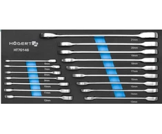 Sourcing Raktų komplektas Hogert HT7G146; 6-21 mm; 16 vnt.