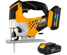 Akumuliatorinis siaurapjūklis JCB 18JS-2XB-E; 18 V; 1x2,0 Ah akum.