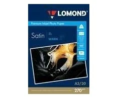 Sourcing Fotopopierius Lomond Premium Photo Paper Satininis 270 g/m2 A3, 20 lapų, Warm