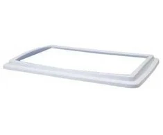 Stefanplast Kraštelis kačių kraiko dėžutei Kačių kraiko padėklas 1 40x30cm baltas