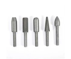 Haushalt Sourcing METAL FILES SET 104.005 ROTARY. 5 PCS.