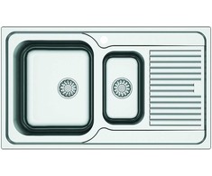 Thema Lux Steel NERŪDIJANČIO PLIENO KRIAUKLĖ SATINO AS 192 / SIFONAS