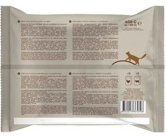 Šlapias kačių maistas HOPPY, 0.4kg, 4 vnt.