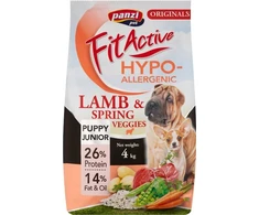 Fit Active Fit_Active Sausas šunų maistas Panzi, ėriena/daržovės, 4kg