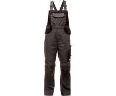 B Safety Bo_Safety Darbinis puskombinezonis BoSafety Cirius, juoda/pilka 48 dyd