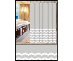 Thema Lux Thema_Lux Vonios užuolaida Home Accents su kabliukais, 180 x 180 cm
