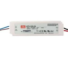 Mean_Well 100W LED Maitinimo šaltinis Mean Well 24V IP67