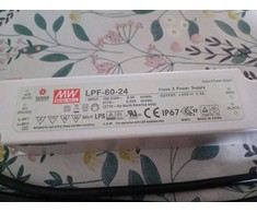 Mean_Well 60W LED Maitinimo šaltinis Mean Well 24V IP67