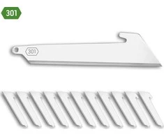 Haushalt Sourcing SPARE BLADES FOR UTILITY KNIFE 10 PCS.