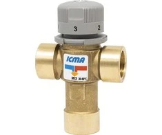 Temperatūros reguliatorius ICMA 1/2″, F/F, 30 – 65°C