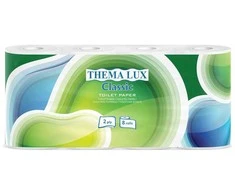 Tualetinio popieriaus „THEMA LUX“ tiekimas, 8 vnt., 2 sluoksnių