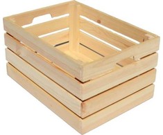Medinė sodo dėžė Garden Center, 45 cm x 32 cm x 23 cm