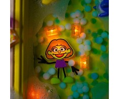 Soxo „Glo Pals“, Julia vonios figūrėlė – rinkinys su dviem sensoriniais kubeliais, kurie švyti vandenyje