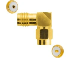 Spacetronik Adapteris GSM RP-SMA kištukas / SMA 90 laipsnių lizdas.