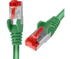 Spacetronik Kabelis RJ45 CAT 6 S/FTP AWG27 LSZH žalia 7.5m