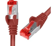Spacetronik Kabelis RJ45 CAT 6 S/FTP AWG27 LSZH raudona 7.5m
