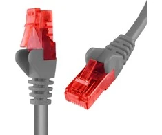 Spacetronik Kabelis RJ45 CAT 6 U/UTP AWG24 pilka 25m